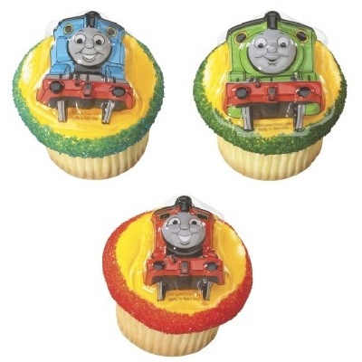 Thomas Train Table on Thomas   Friends Mini Cake Plac Set  9 Ct