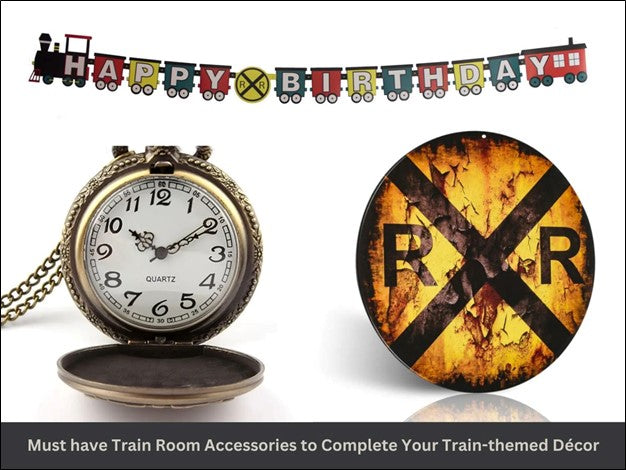 5- Must have Train Room Accessories to Complete Your Train-themed Décor