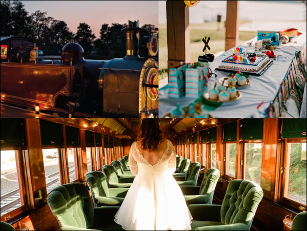 How to Host a Train-Themed Wedding Reception