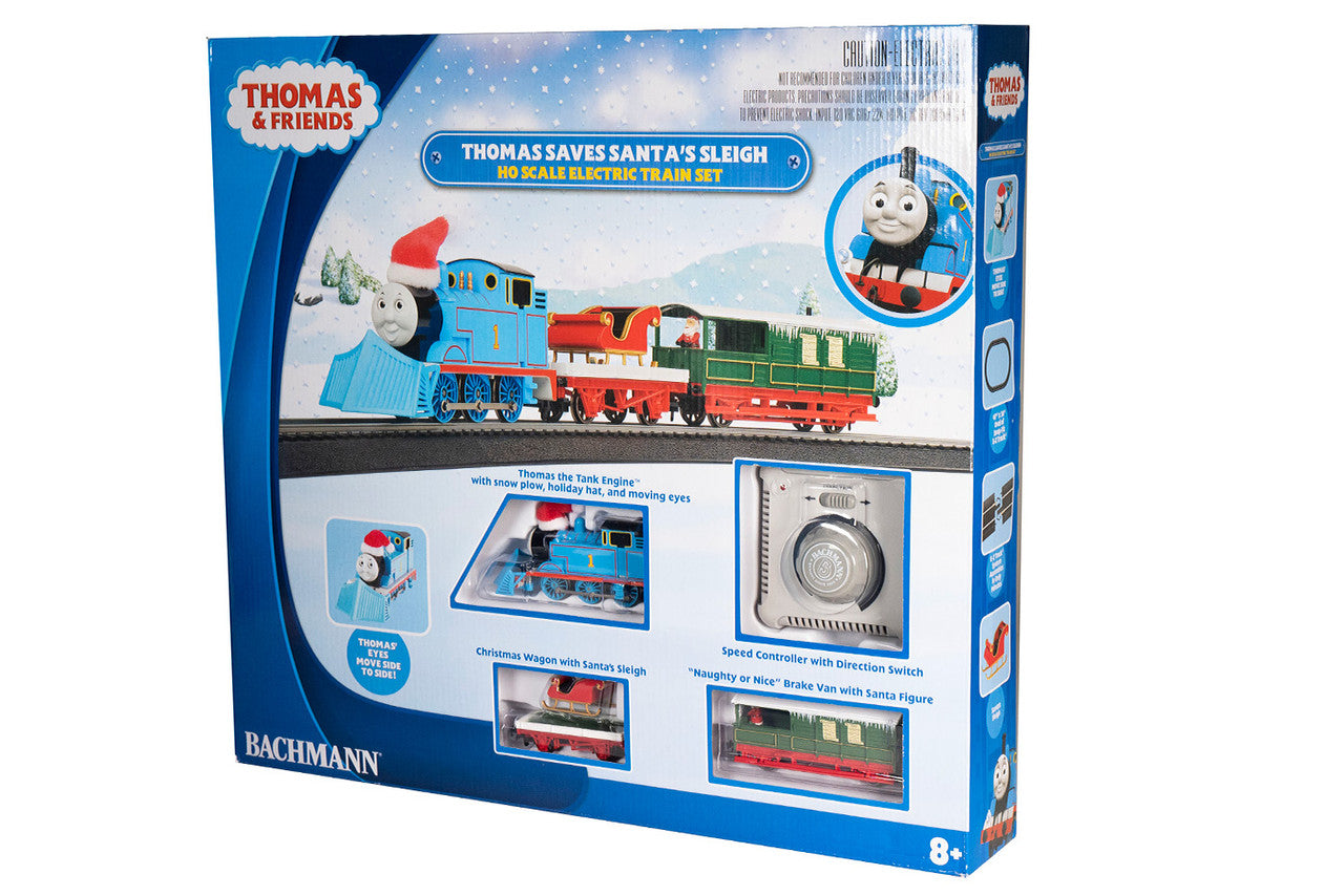 Thomas Saves Santa's Sleigh HO Scale electric Train Set
