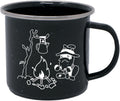 Black Enamel Hobo Mug 10oz