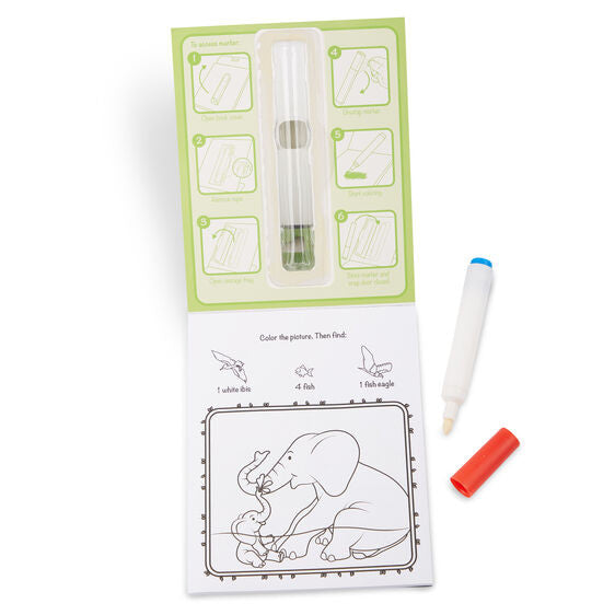 On the Go ColorBlast No-Mess Coloring Pad - Safari