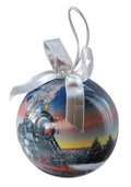 Train Decoupage Ornament