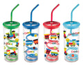 Choo Choo Train Twisty Straw Cups