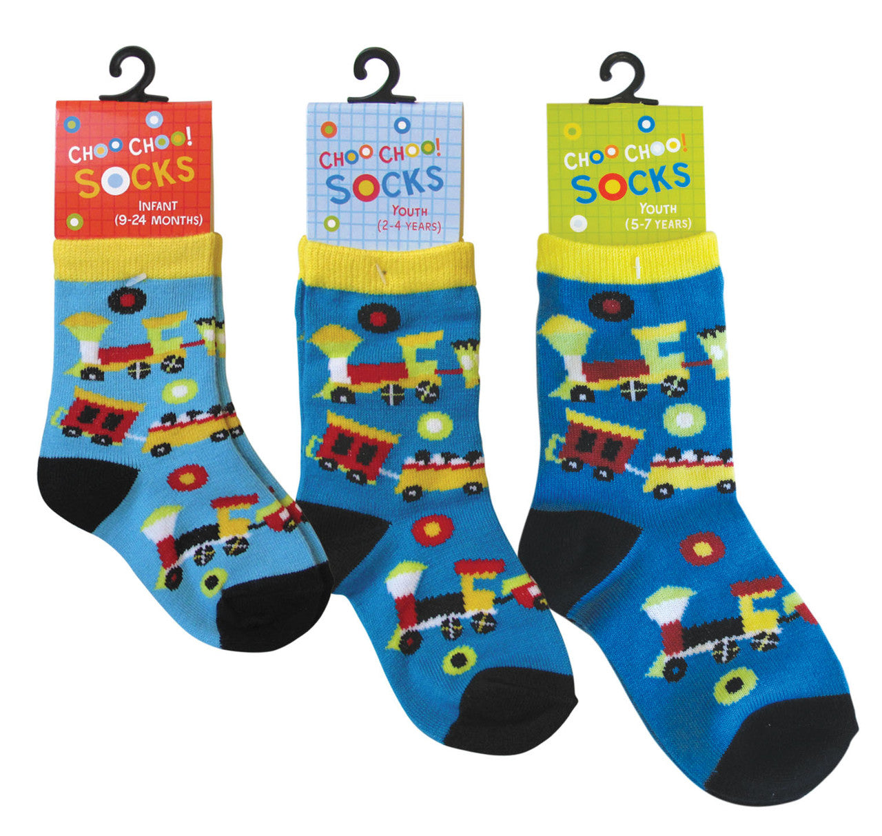 Choo Choo Train Socks -- Youth (2-4 years)