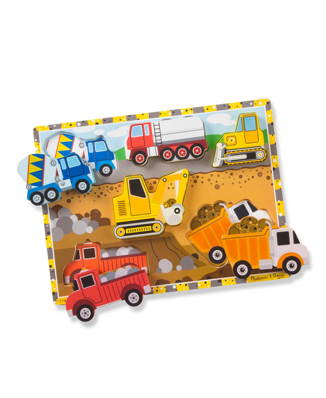 Construction Chunky Puzzle - 6 Pieces