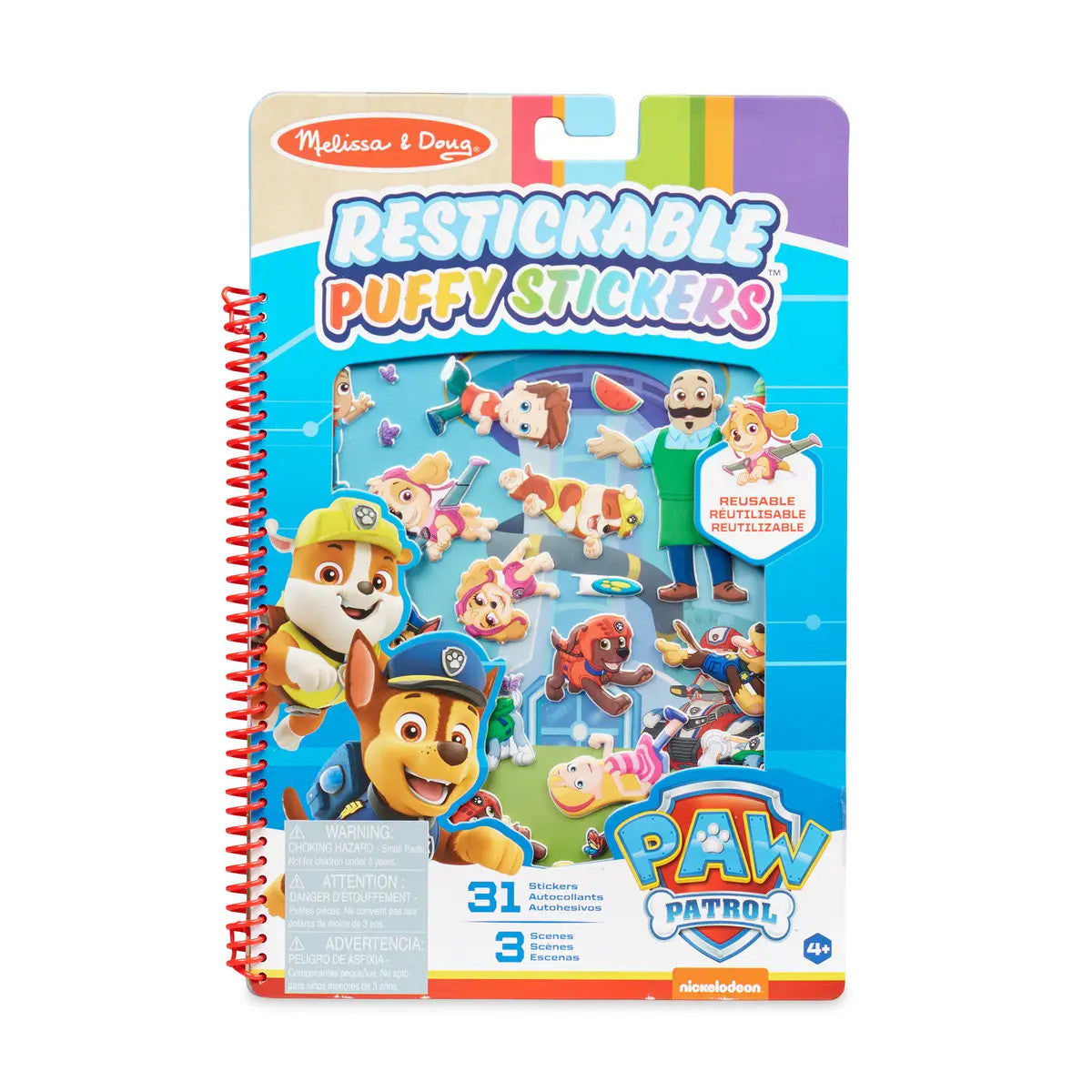 PAW Patrol Puffy Sticker - Adventure Bay