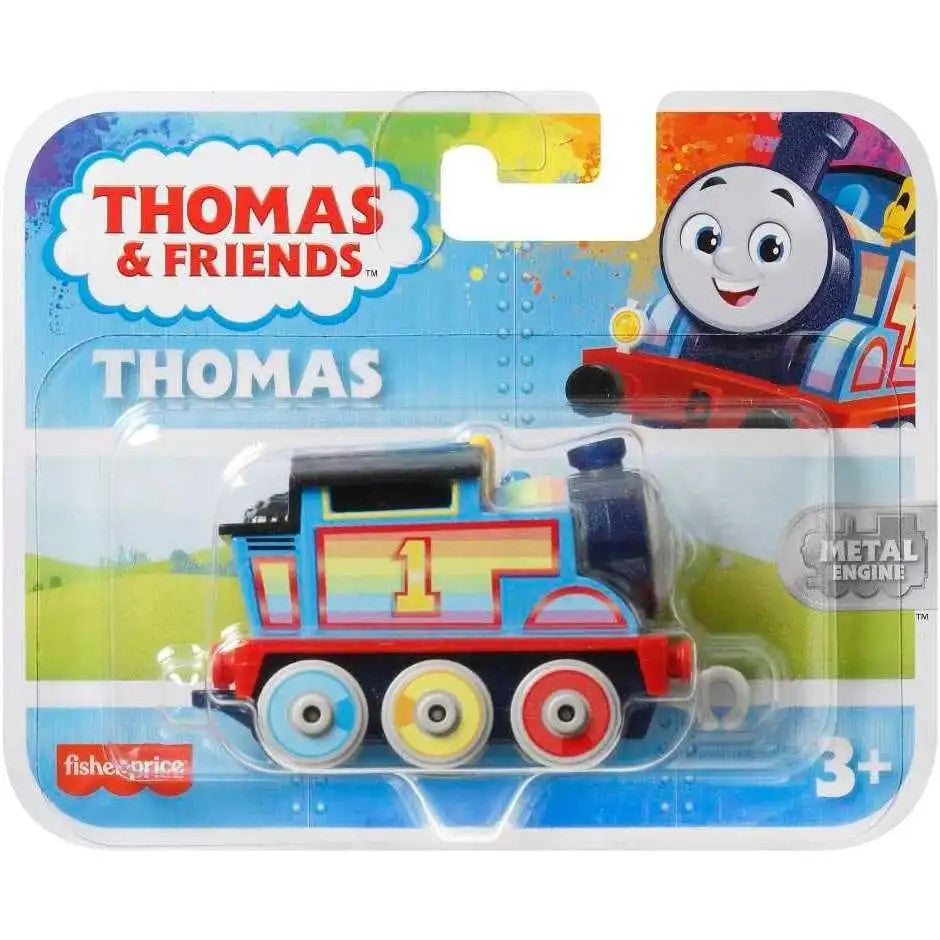 Fisher Price Thomas & Friends Metal Engine- Thomas Diecast Vehicle [Rainbow]