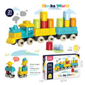 Blocks World Train Building Blocks 31pcs