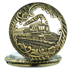 Steam Engine Pocket Watch