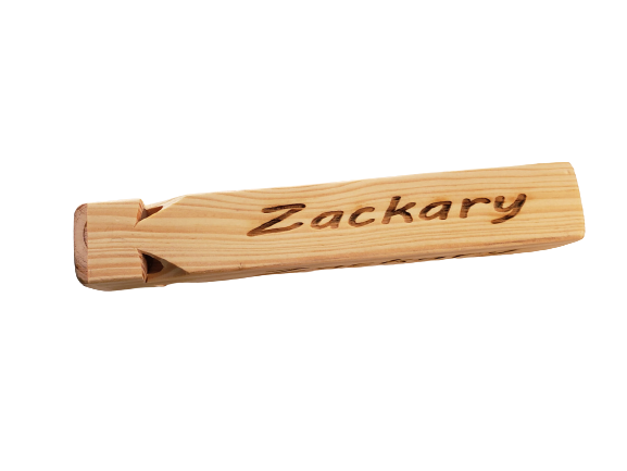Personalized 4 tone Wooden Train Whistle