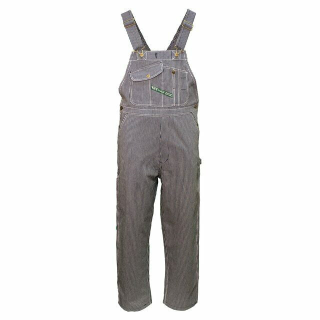 Key Hickory Stripe Denim Bib Overall 36x30