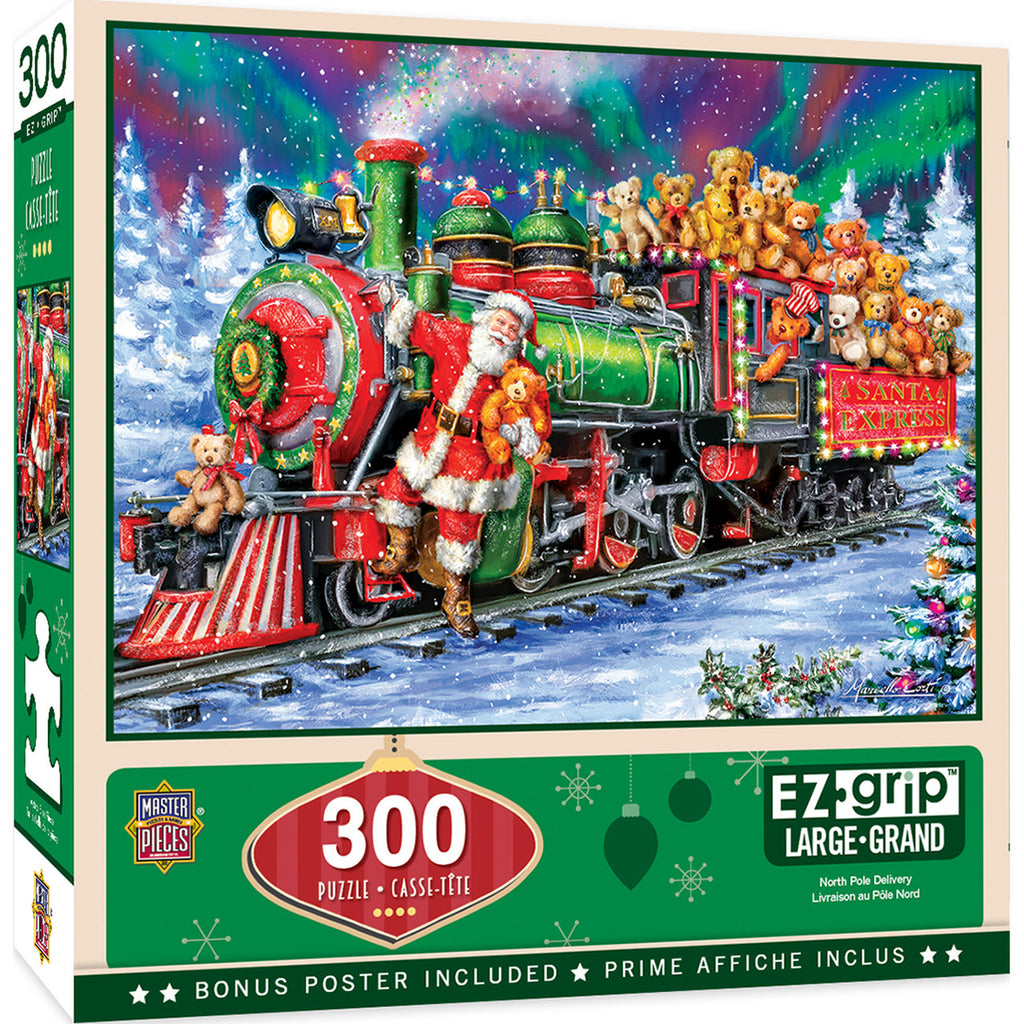 Holiday North Pole Delivery EZ Grip Puzzle 300 Pc