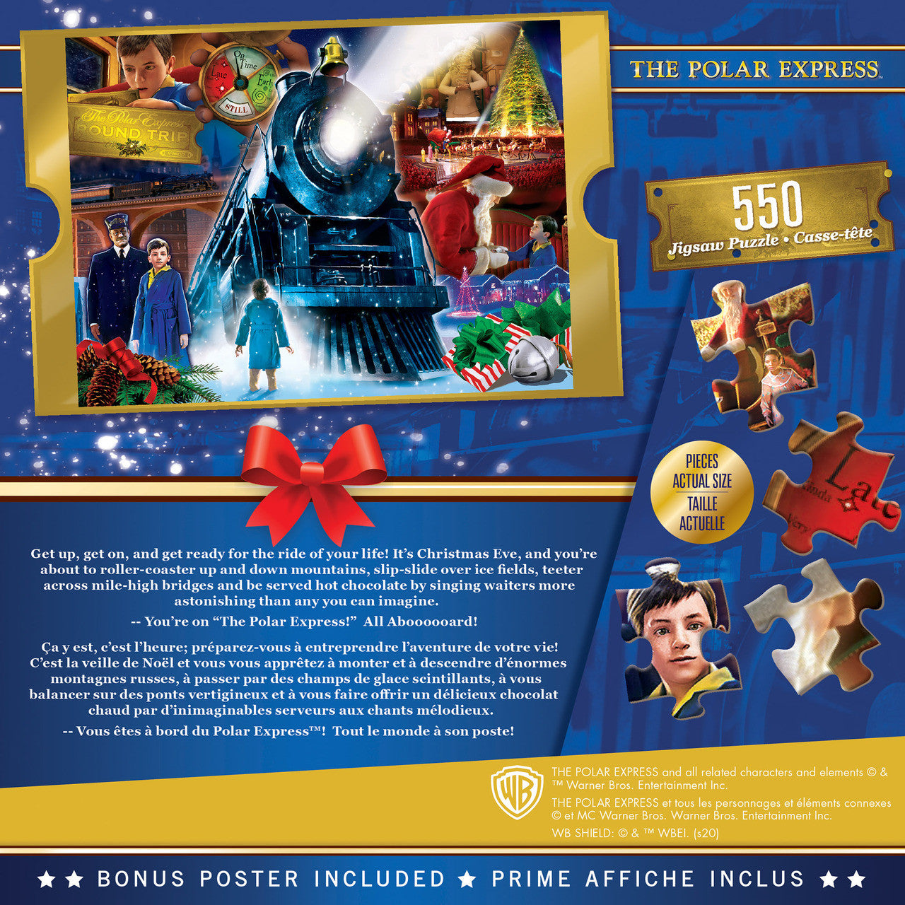 The Polar Express- Ride 550 Pc Puzzle