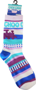 Adult  Choo Choo Socks