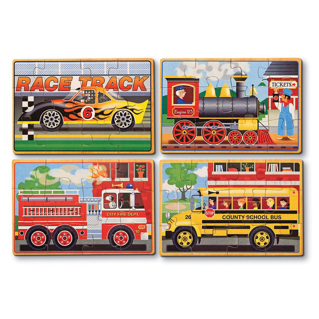 Vehicles Jigsaw Puzzles in a Box