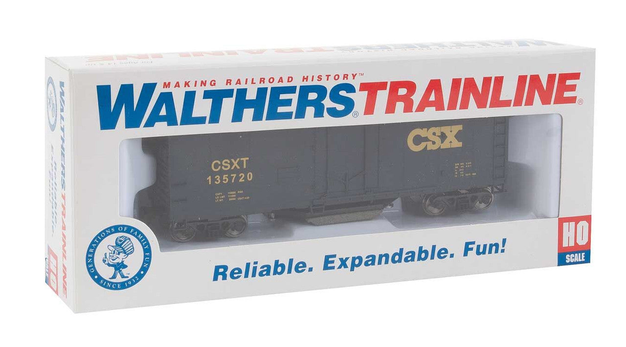 40' Plug-Door Track Cleaning Boxcar - Ready to Run -- CSX Transportation #135720