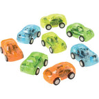 Transparent Pull Back Cars 8pc