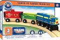 Lionel Santa Fe Engine and Cargo Wood Train Set