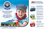 Lionel Santa Fe Engine and Cargo Wood Train Set