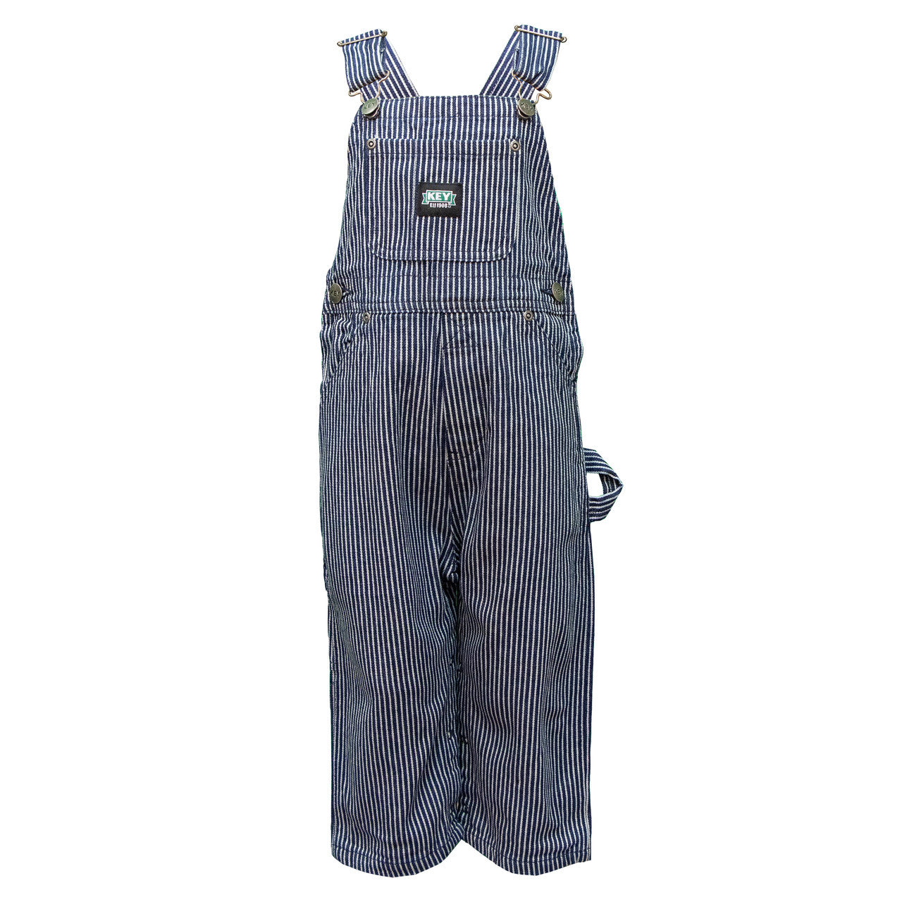 Key Kid's Hickory Stripe Bib Overall size 5