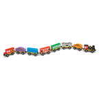 Wooden Train Cars (8 pc)
