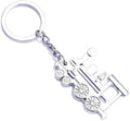 Silver Train Keychain