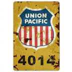 Union Pacific 4014 Metal Sign 8x12