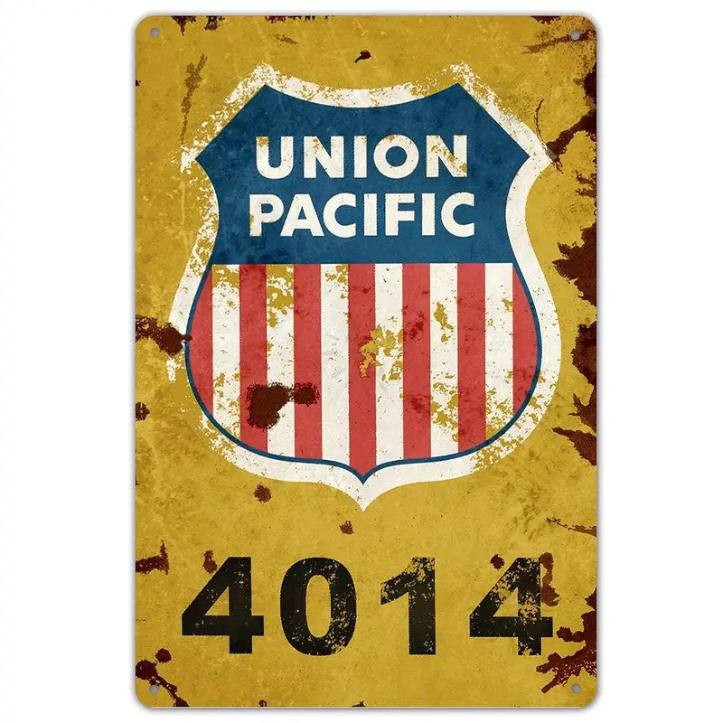 Union Pacific 4014 Metal Sign 8x12
