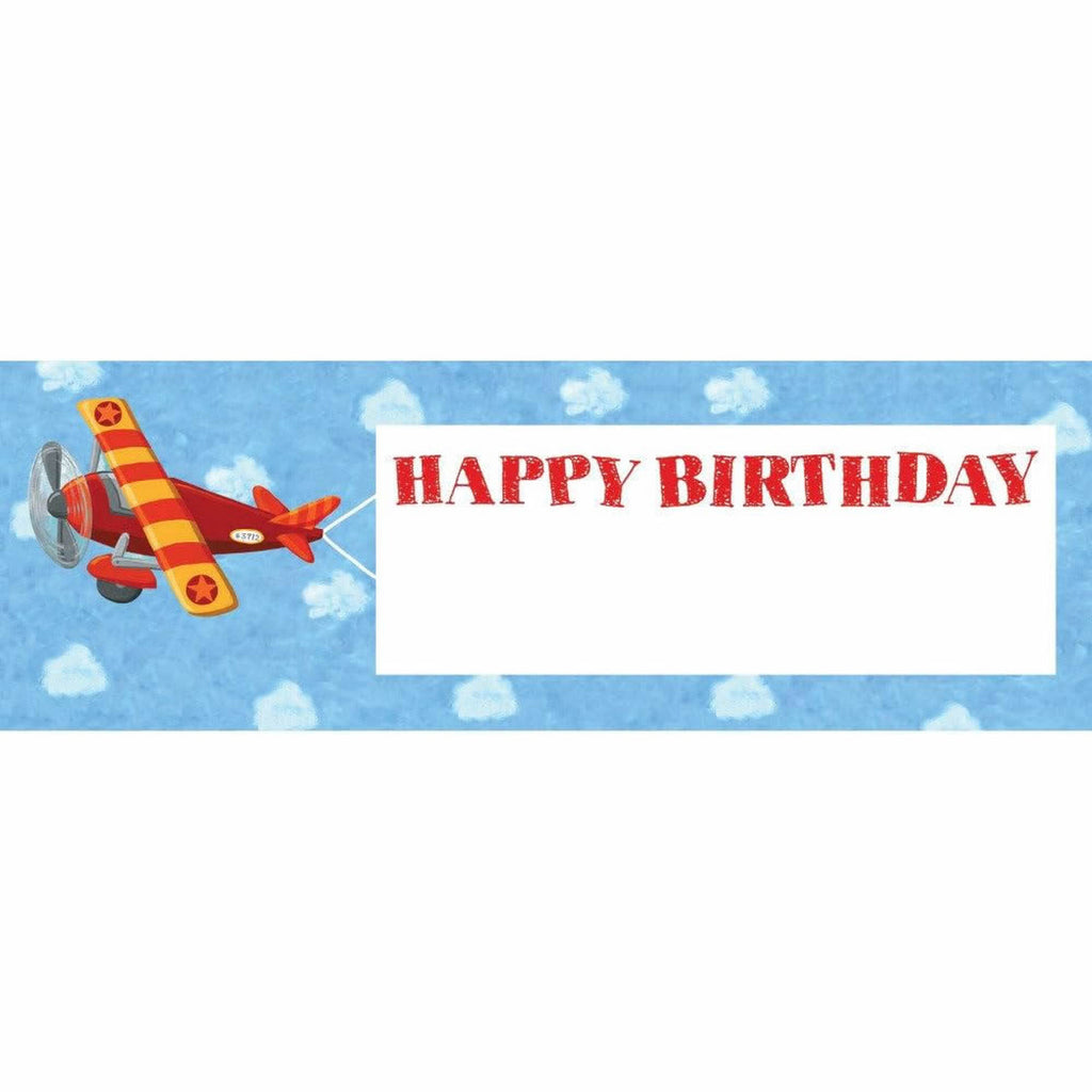 On the Go Transportation Giant Party Banner
