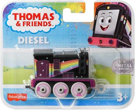 Fisher-Price Thomas and Friends Rainbow- Diesel Push-Along