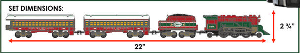 Lionel - North Pole Central Mini Ready-to-Play Battery Operated Train Set