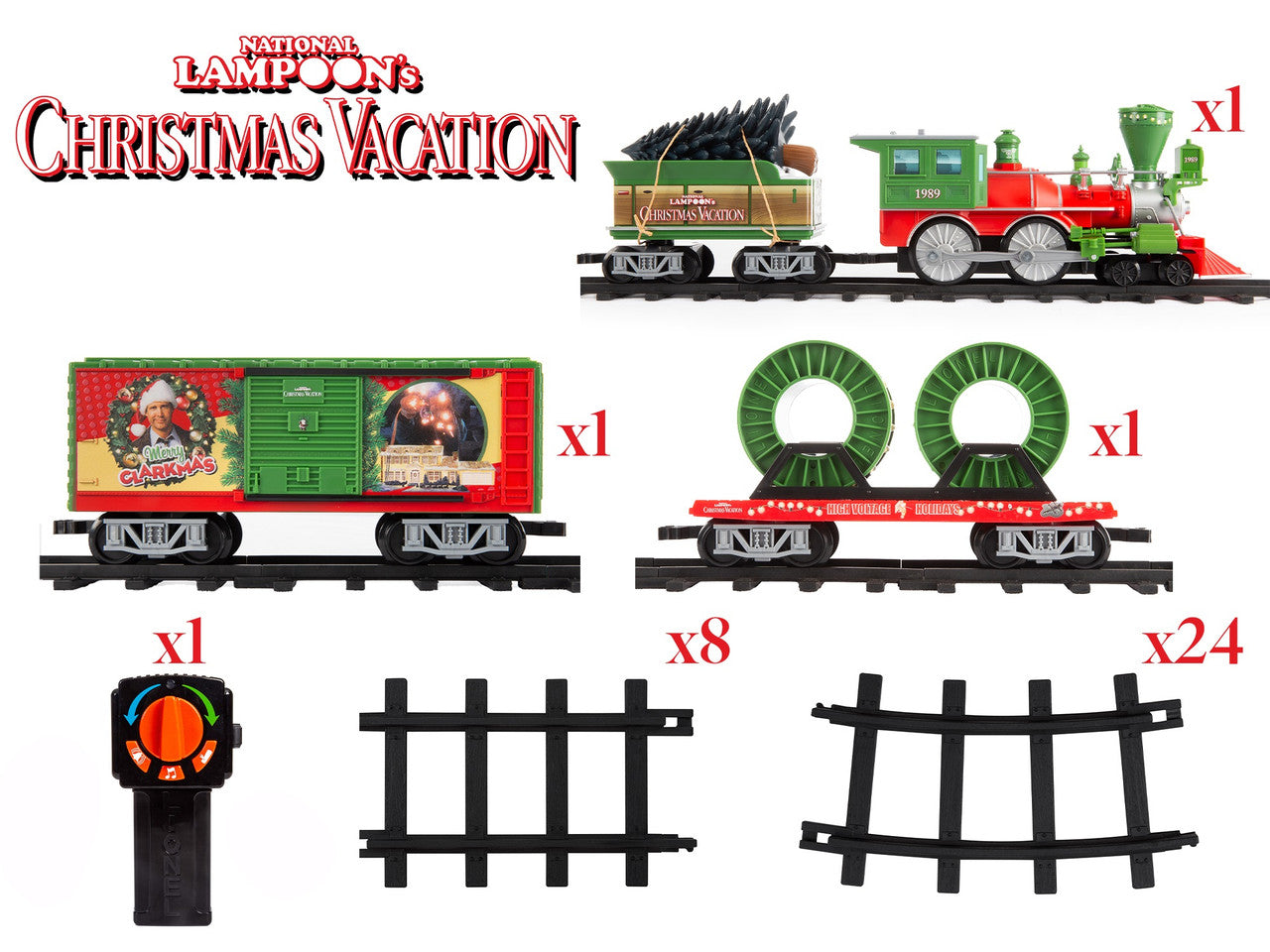 LIONEL CHRISTMAS VACATION READY-TO-PLAY BATTERY TRAIN SET