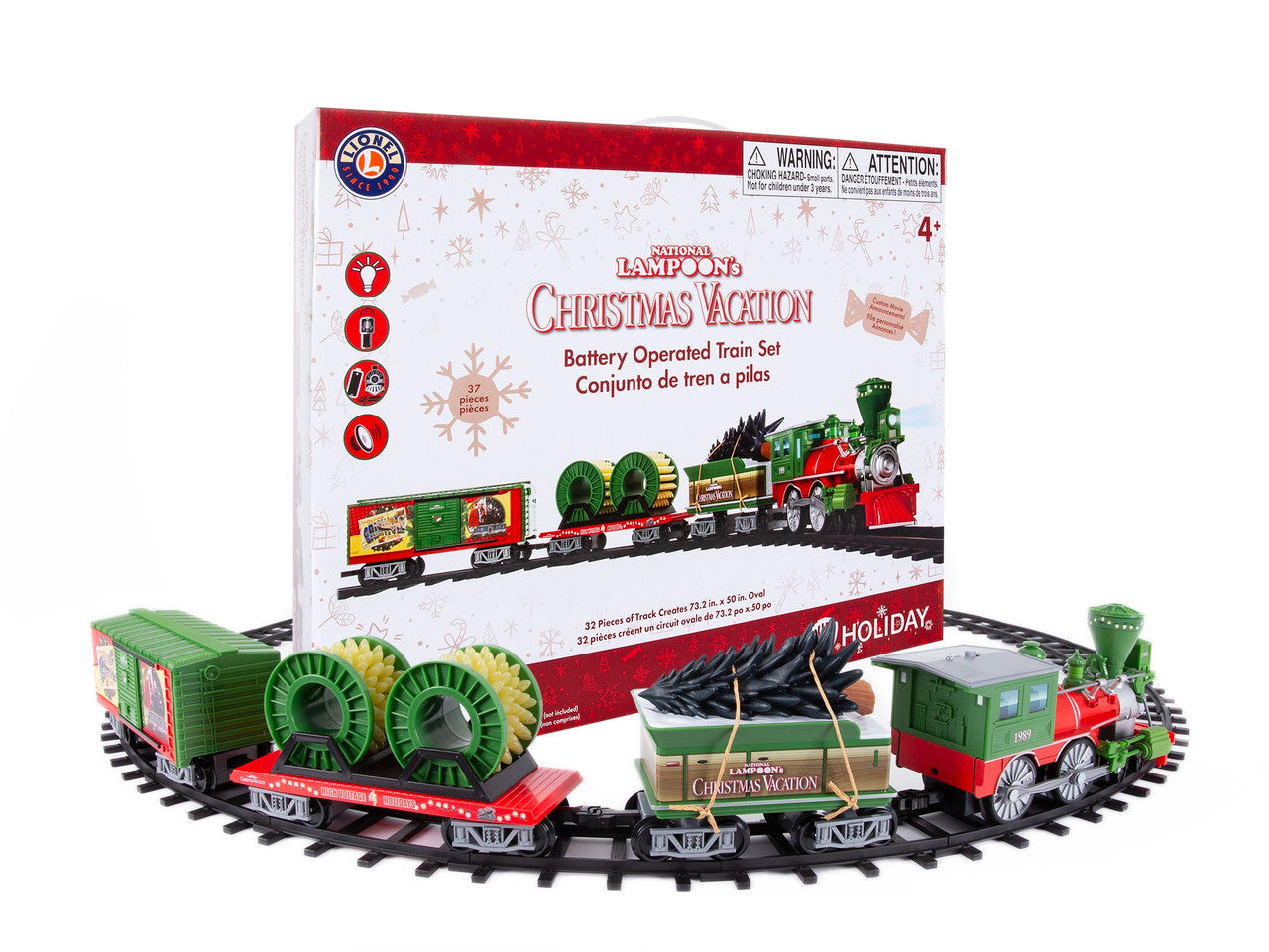 LIONEL CHRISTMAS VACATION READY-TO-PLAY BATTERY TRAIN SET