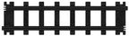 Battery O-Gauge 12pc Straight Track Pack