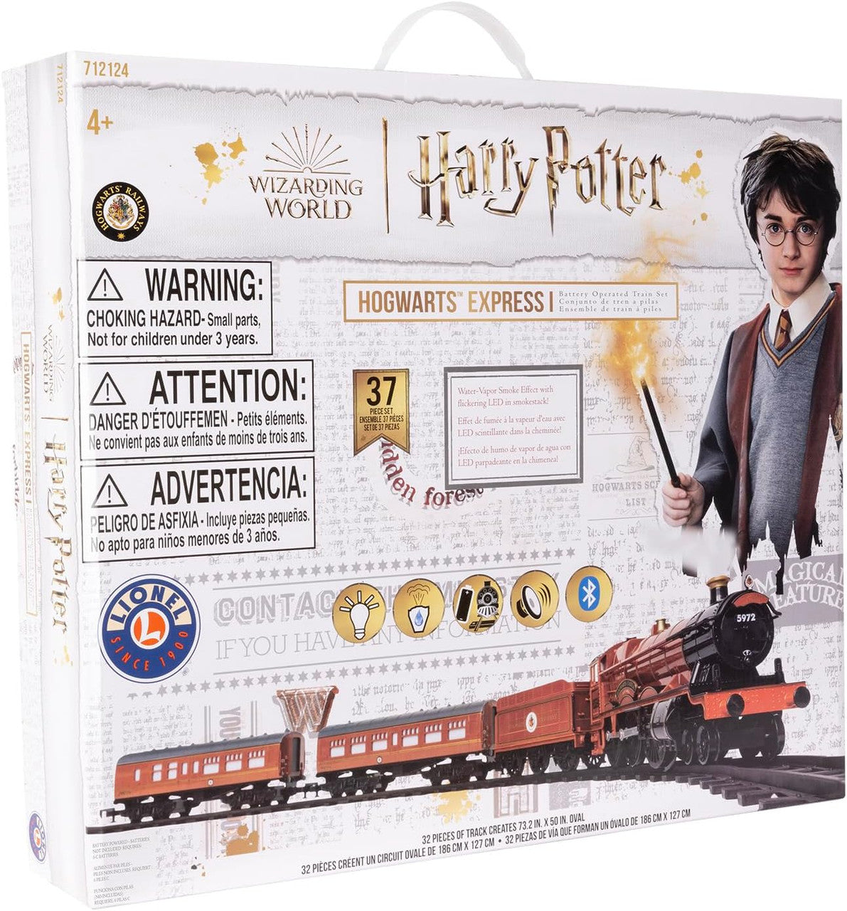 Hogwarts Express Ready-to-Play Train Set w/ Bluetooth
