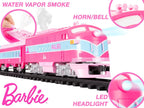 Barbie Malibu Express Battery Operated O-Gauge Train Set