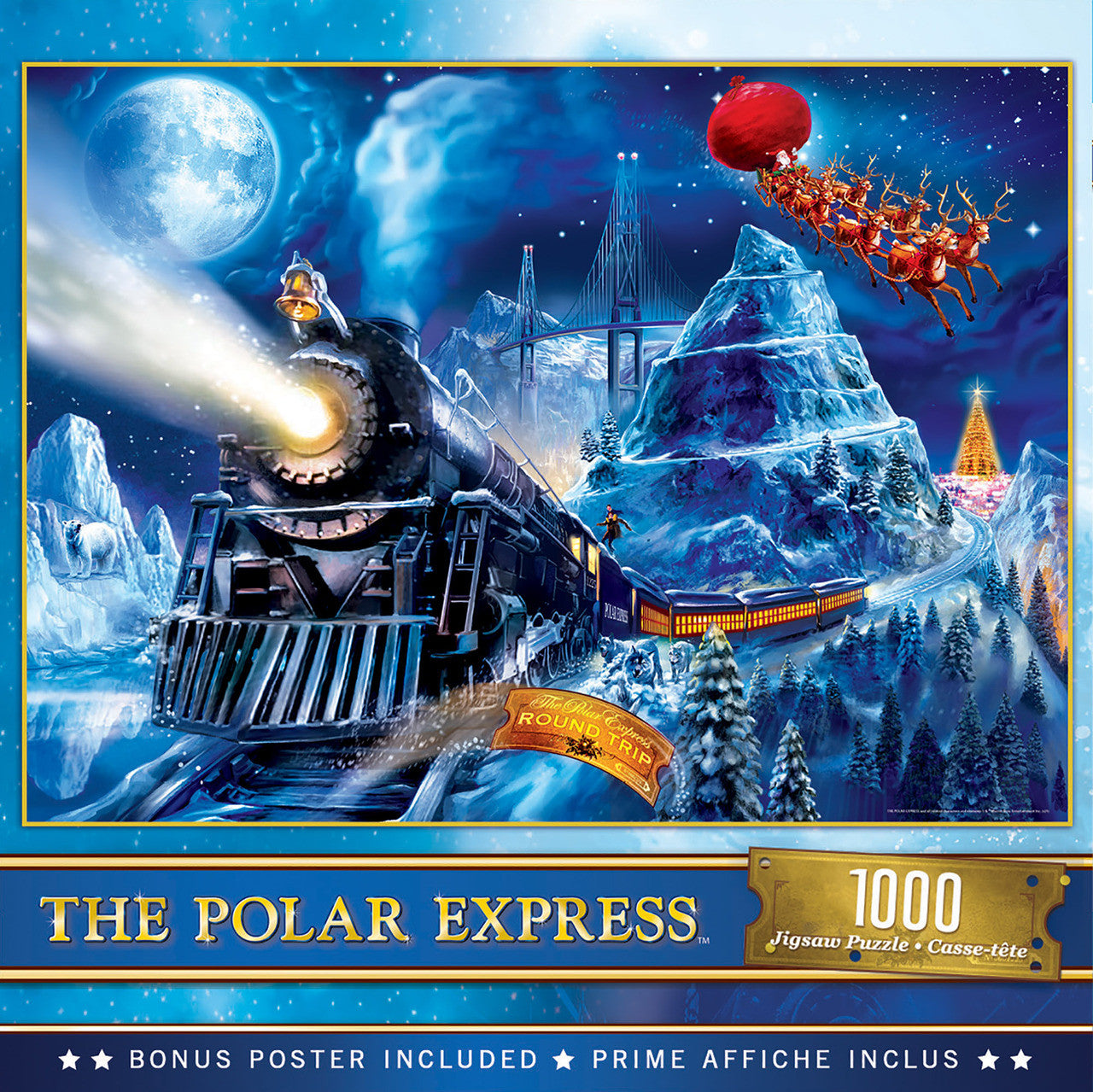 The Polar Express Race To The Pole 1000pc Puzzle
