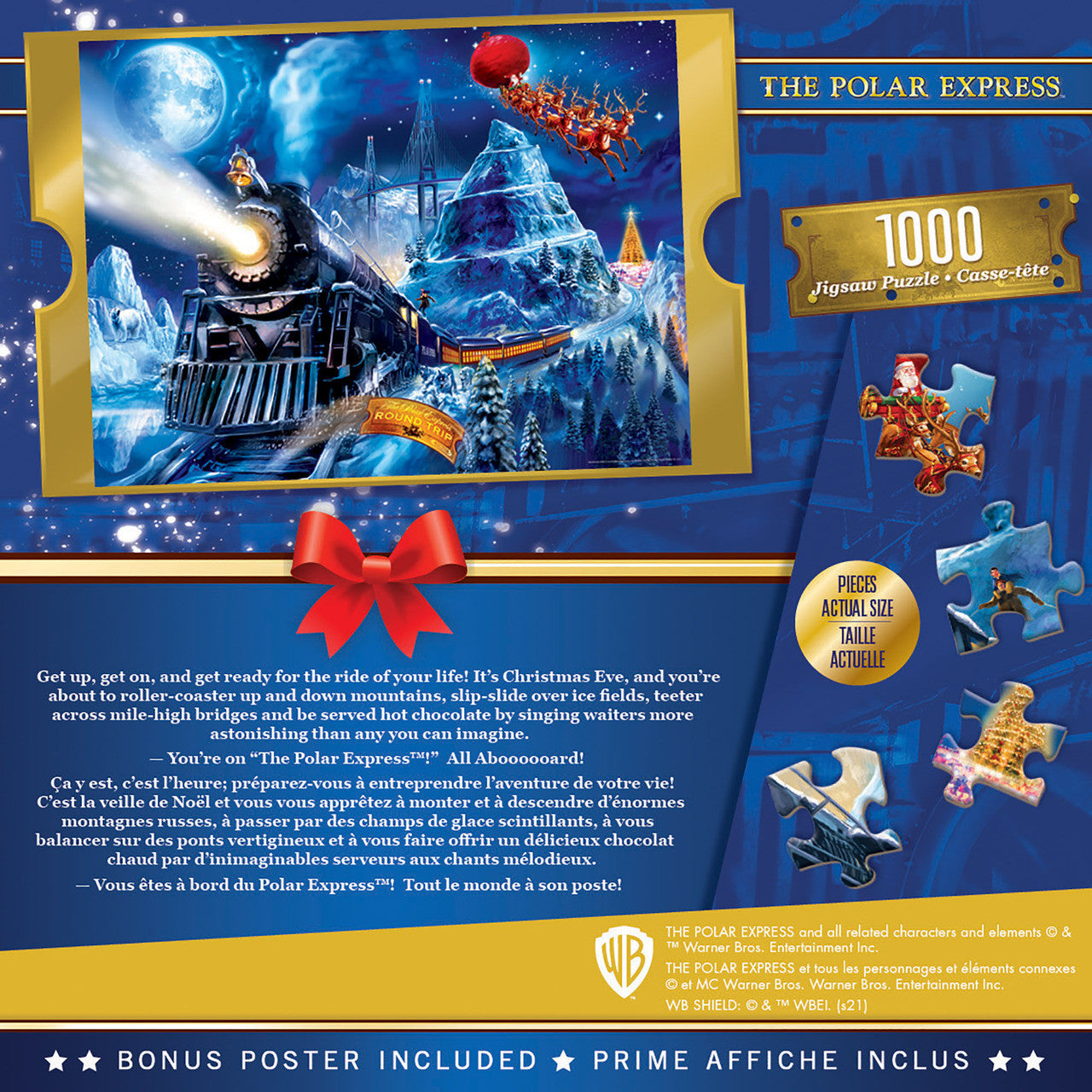 The Polar Express Race To The Pole 1000pc Puzzle