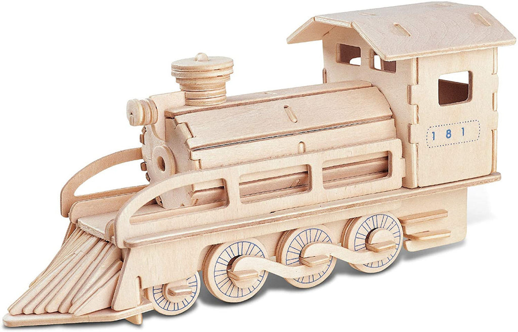 Steam Train 3D- Puzzle Wood Craft Construction Kit 72pc