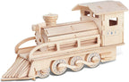 Steam Train 3D- Puzzle Wood Craft Construction Kit 72pc