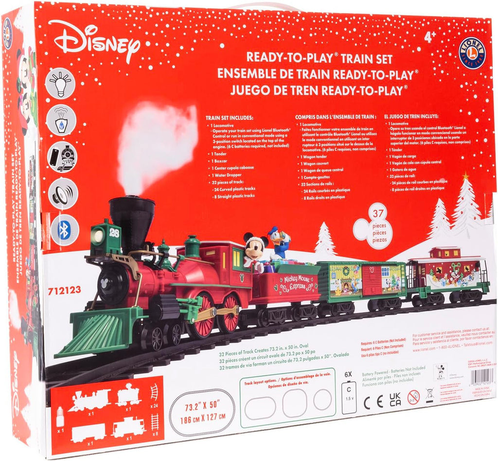 Disney Mickey Mouse Express Ready-to-Play Train Set w/ Bluetooth