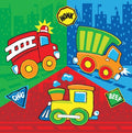 Around Town Beverage Napkins