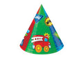 Around Town Party Cone Hats (6 ct)
