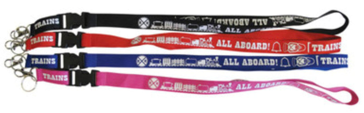 All Aboard Lanyard With Breakaway Clip