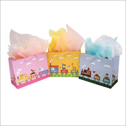 Baby Matte: Train Gift Bags (3 Bags)