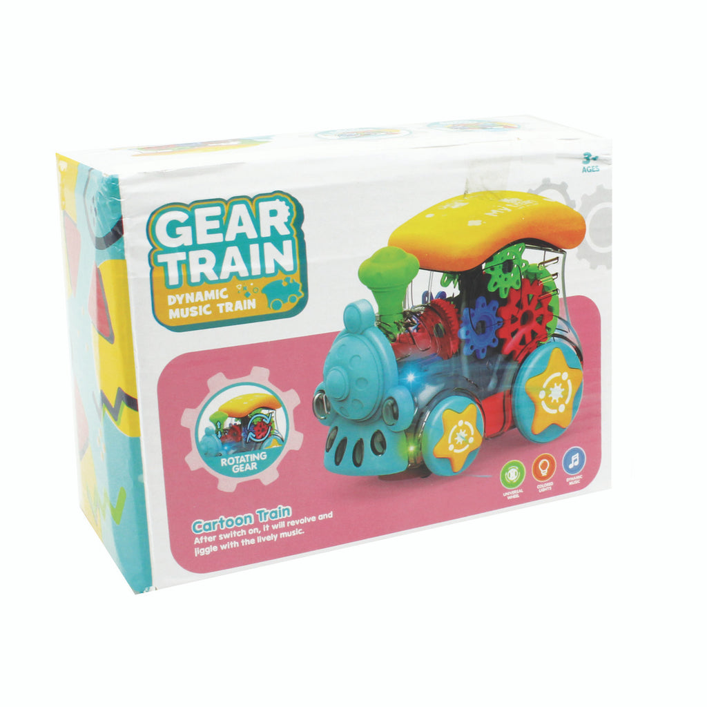 Transparent Gear Train