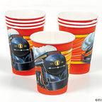 Classic Steam Train Paper Cups