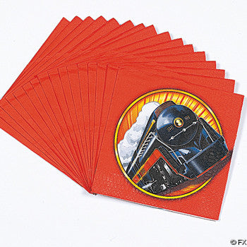 Classic Steam Train Lunch Napkins