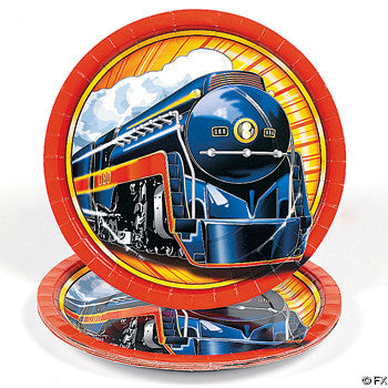 Classic Steam Train Dinner Plates